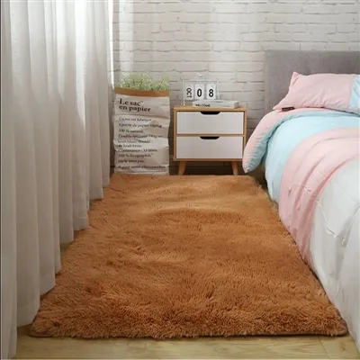 Hur man rengör fluffiga mattor